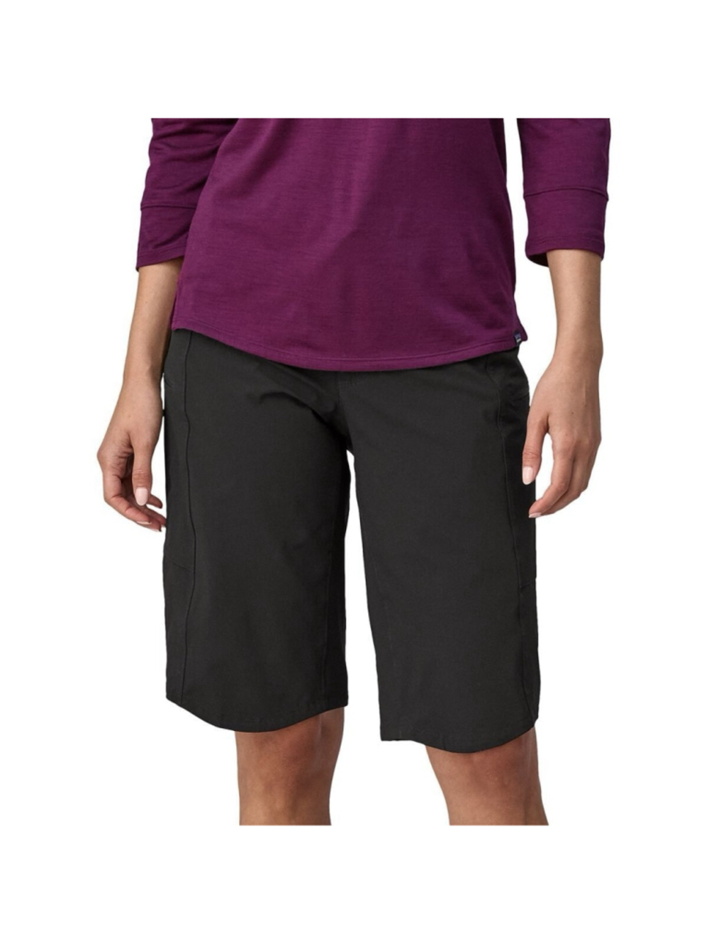 Patagonia Dirt Craft Bike Shorts Womens Size 10 Black NWT MTB Padded Liner - Picture 4 of 5